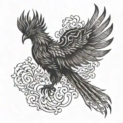 Phoenix With Broken Wings