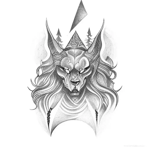 Create A Tattoo Inspired By Nordic Mythology And Hiking