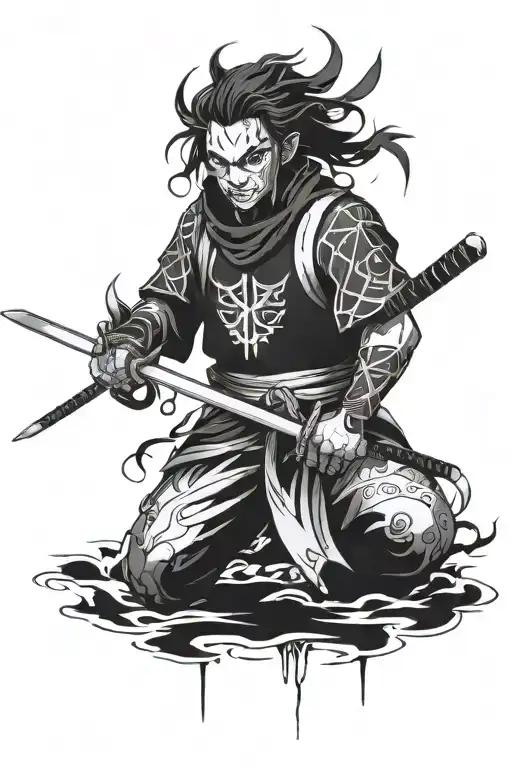 An Alon And Lost Demon Slayer With No Identity