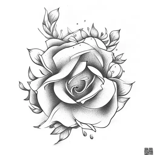 Black Flowers Cover Up