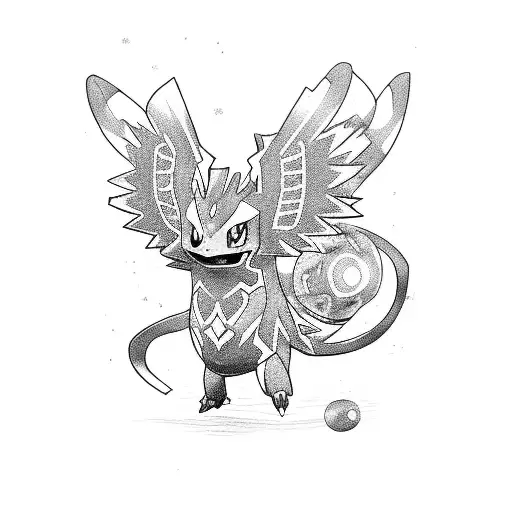 Pokemon With Tribal Sleeve