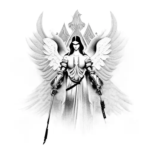 Side On Male Guardian Angel