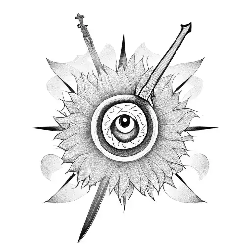Sword With Sunflower