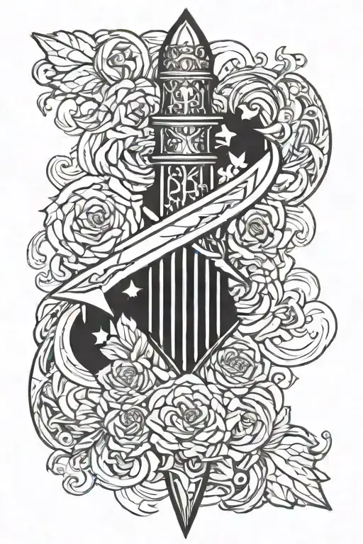 Dagger Forearm Sleeve