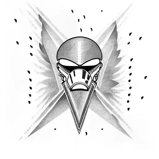 F-16 In A Storm With A Subtle Rainbow In The Background