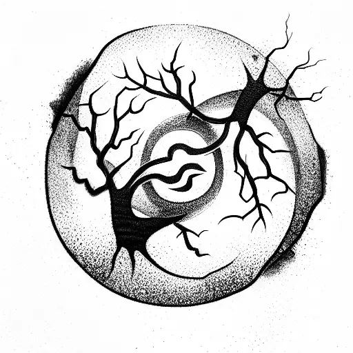 Yin Yang Tree Of Life