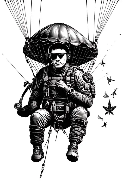 Military Parachutist