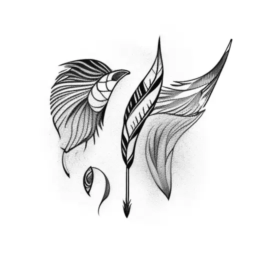 Feather Turning Into Birds