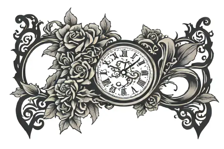 704 With Digital Clock Font