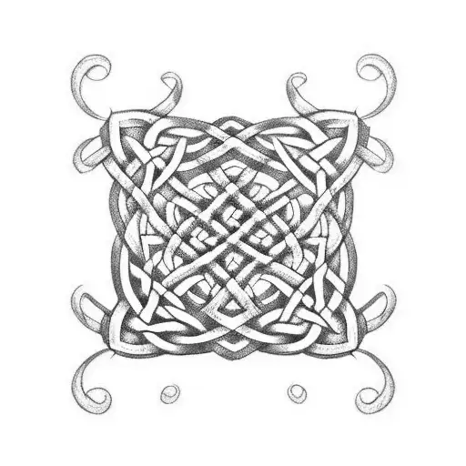 Celtic Knot Half Arm Sleeve