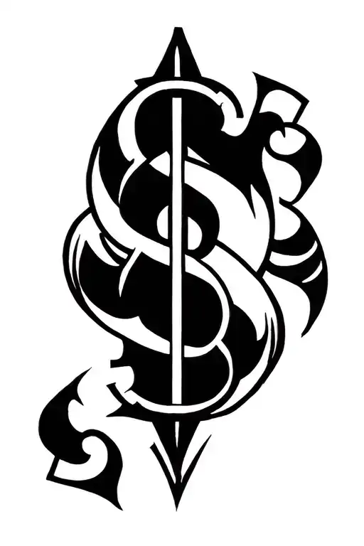 Money Tattoo Design