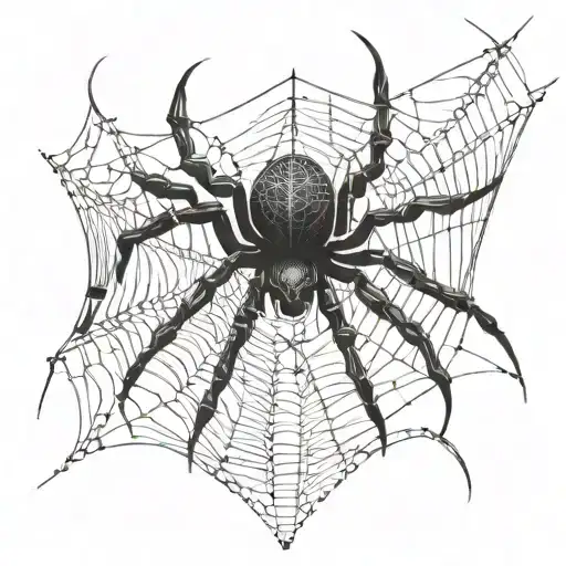 Spider Weaving A Web Developer Coding