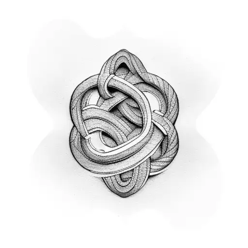 Infinity Symbol Letter A