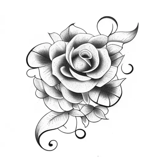 Flower Vine With Different Flowers