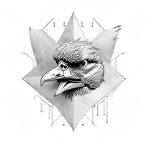 Big Bird And A Speedometer