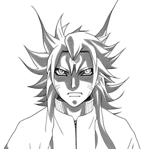 Madara Uchiha And Kurama From Naruto Anime Full Arm