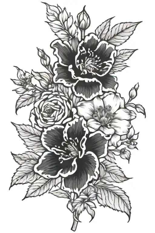 August And May Birth Flowers