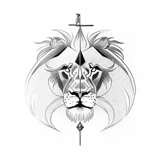 Lion With Sagittarius