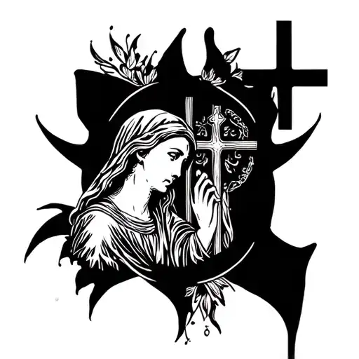 Mother And Holy Cross