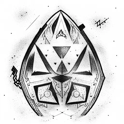 Beast Ocarina Ganon Bursting Through Dark Cyber Portal