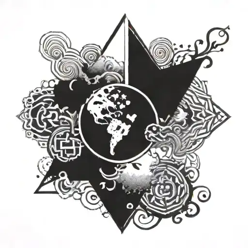Earth Element Symbol Masculine