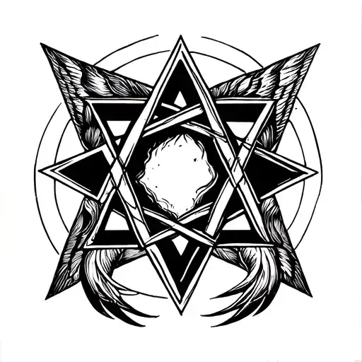 Judaism Star Of David And Taurus