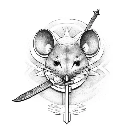 Mouse With Sword