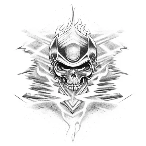 Combine A Heavy Metal Music Theme With A Fire Fighting Element