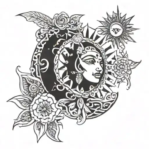 Indian Sun Moon