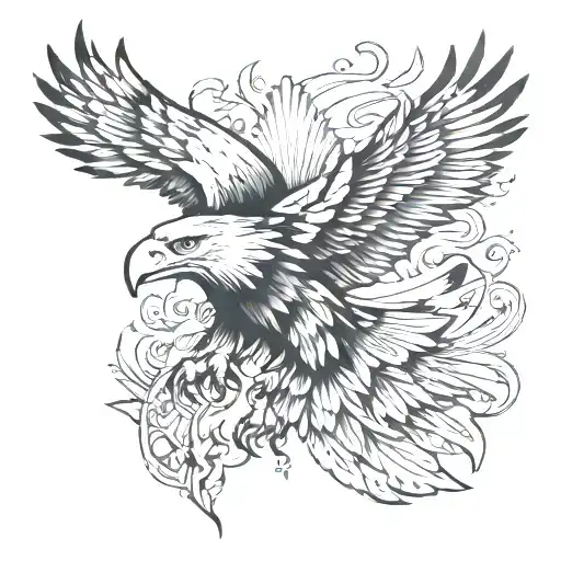 Eagle With Spartans And A Moose