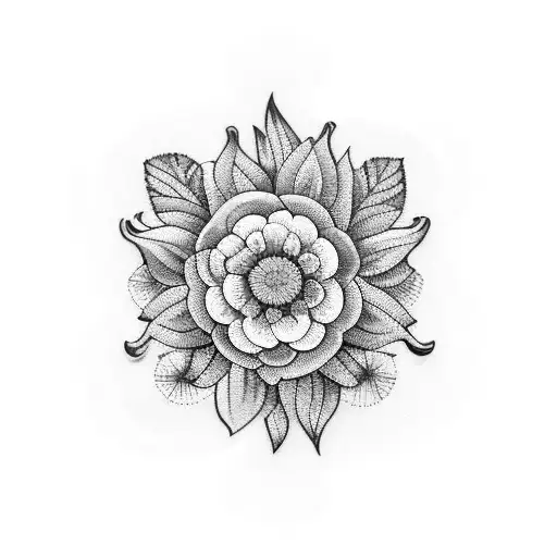 Microphone Surrounded By Colorful Flowers In A 70S Psychedelic Style