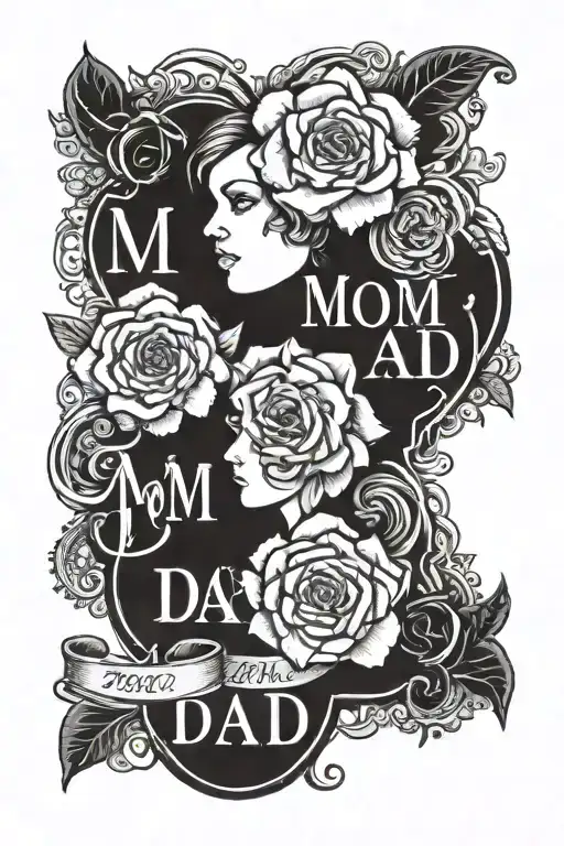 Mom Dad And Sis Text