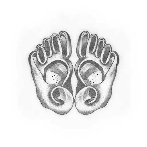 Infinity Symbol Paw Heartbeat