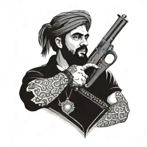 Iranian Gangster Holding