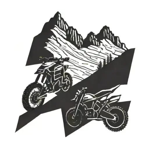 Mountain Motorcyle
