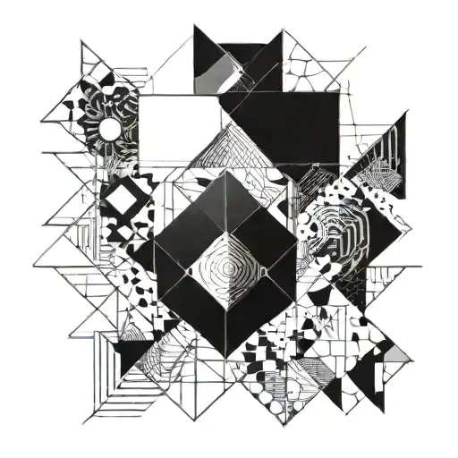 Abstract Geometric Design Inspired By The Wisdom Of Abuelos