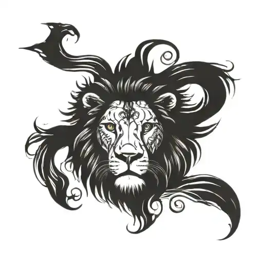 I Want A Lion Face Next To A Bible Verse