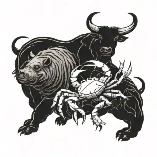 A Bull A Crab And A Bear