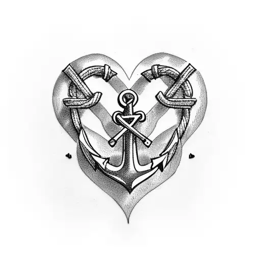 Anchor Heart Small