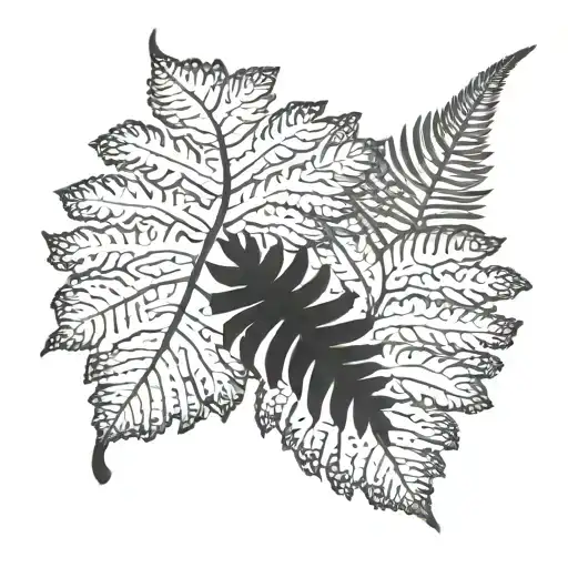 Fern One Leaf