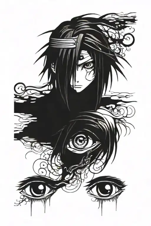 Itachi Uchiha Eyes Depressed