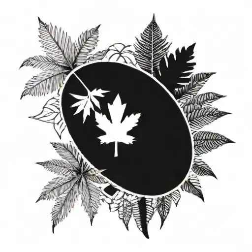 Toronto Maple Leafs And A Palm Tree