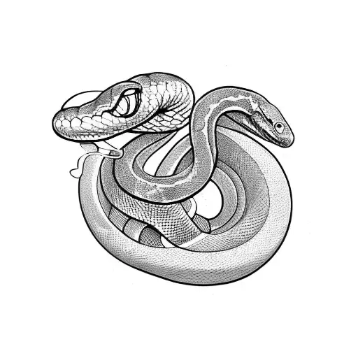 A Boxing Glove Morphing Into A Snake