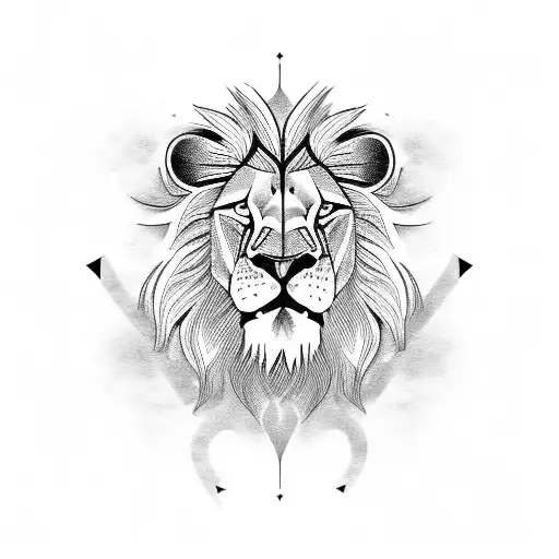 Half Lion Half Messi