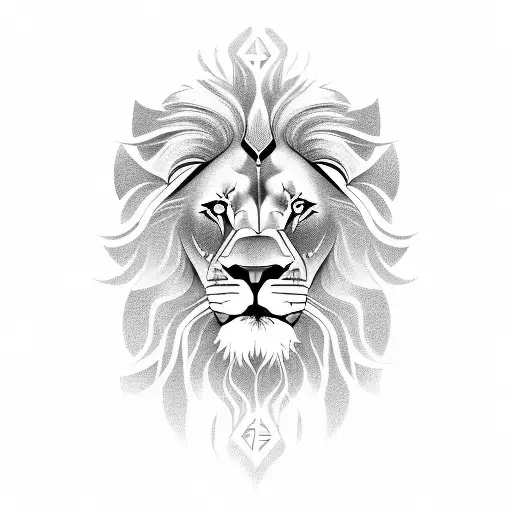 Lion Avec Horloge