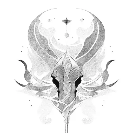 A Quote Written In Elegant Script Intertwined With A Black Horse Silhouette