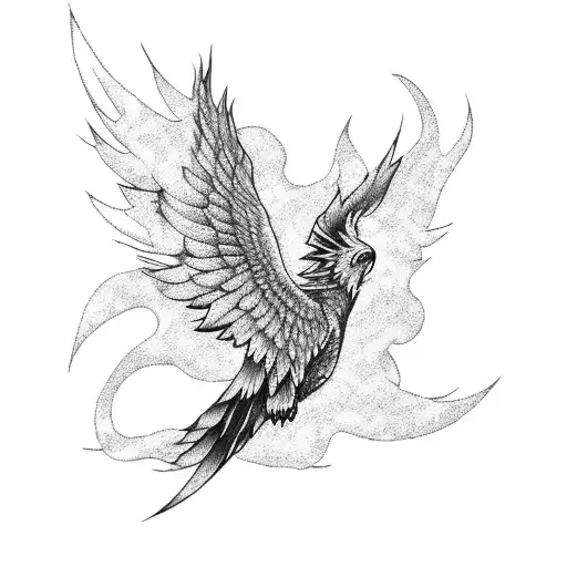 Fire Bird Pheonix Rising