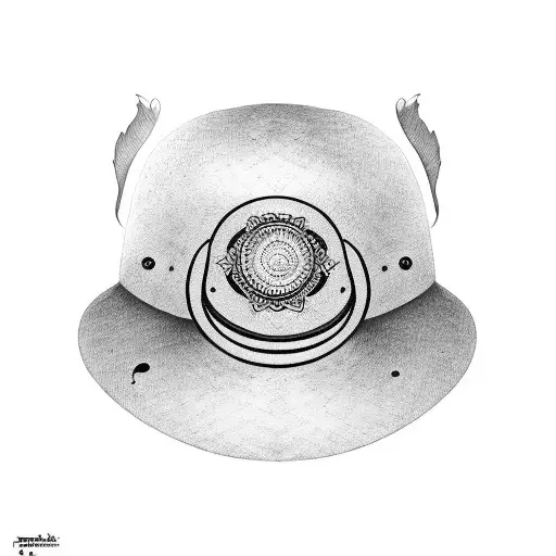 Luffy's Hat And A Dove Flying