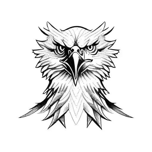 Eagle On Forarm And Back