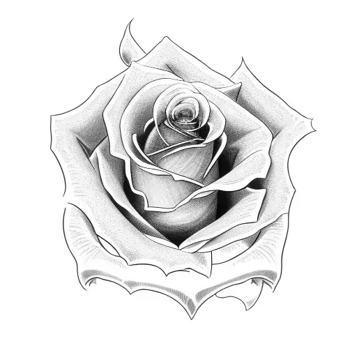 Rose Wrapped By A Snake For Forearm